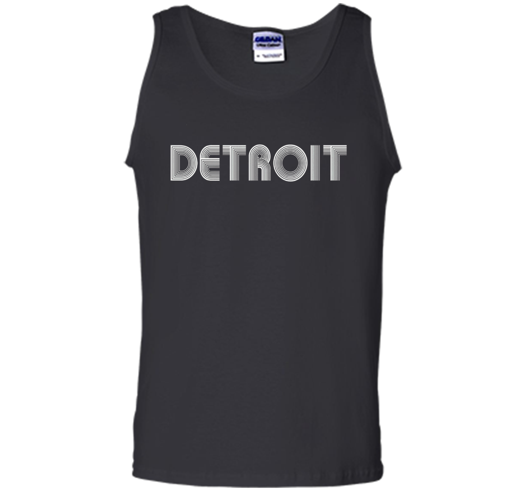 Detroit Michigan Retro - Motor City, Midwest T-Shirt
