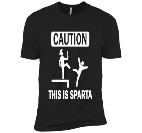Caution This Is Sparta Funny T-Shirt