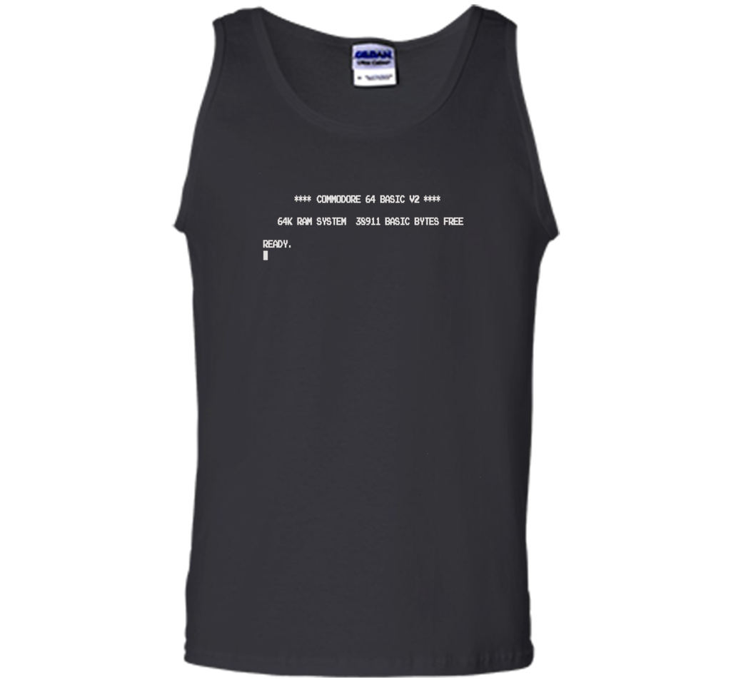 Retro C=64 Boot Screen Graphic Tee Shirt Vintage T-Shirt