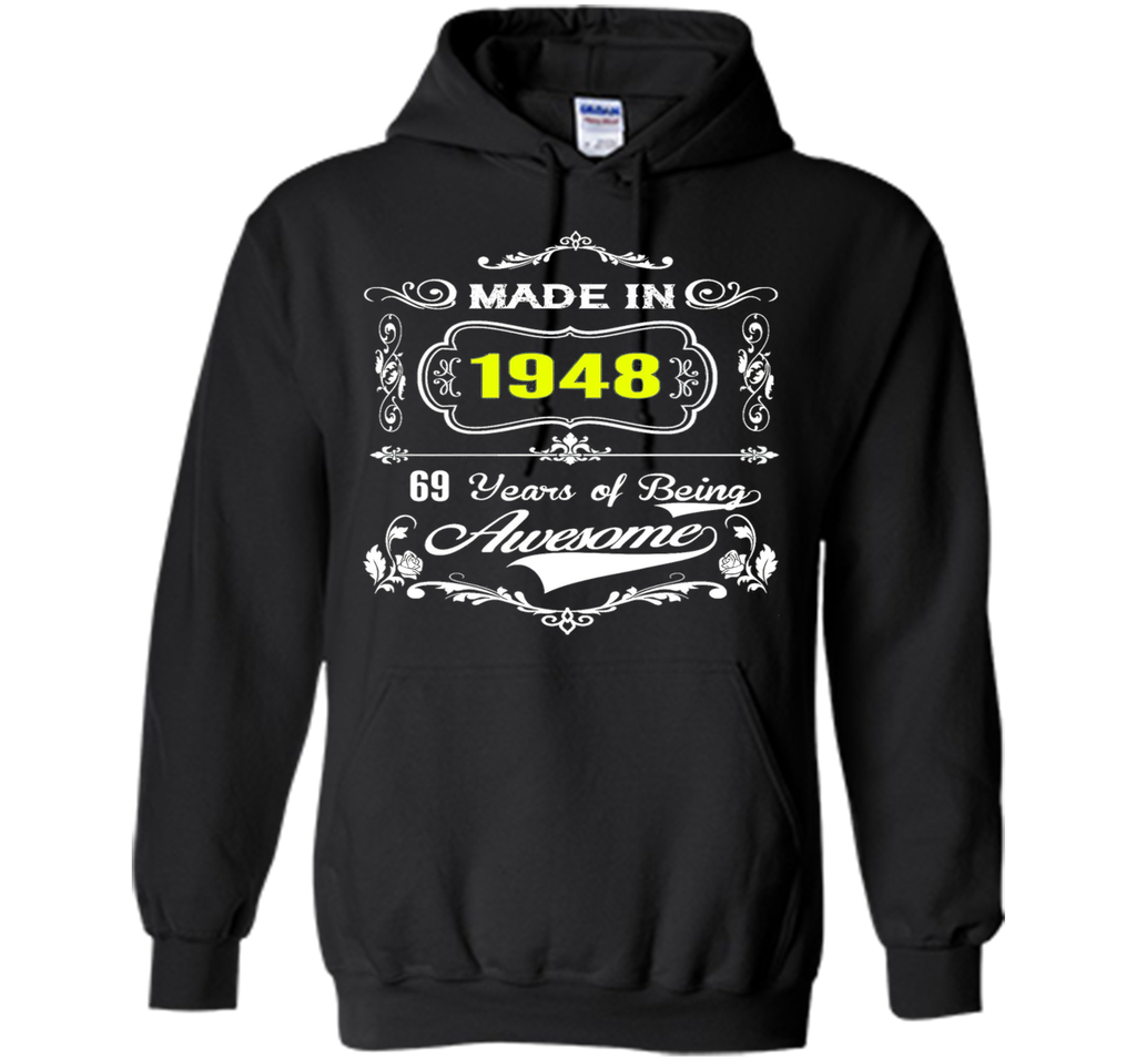 Made in 1948 Tshirt 69th Birthday 69 Years Gift