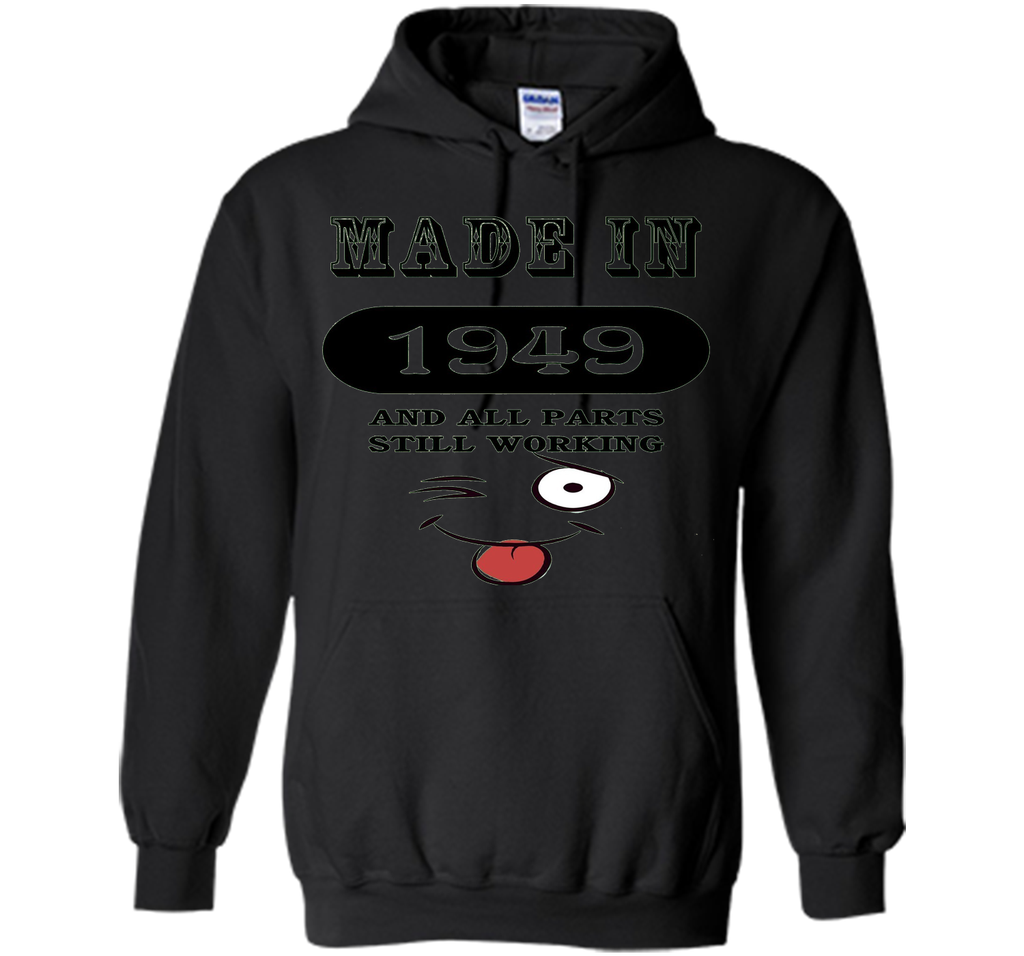 67th Birthday Gift Made in 1949 Funny Ladies Gentlemans T-Sh