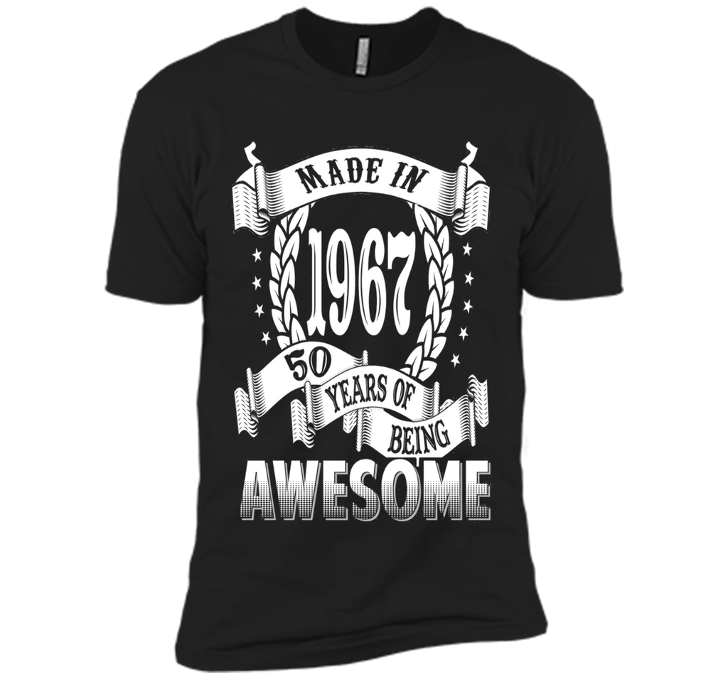 Awesome Made In 1967 Birthday Gift Idea T Shirt