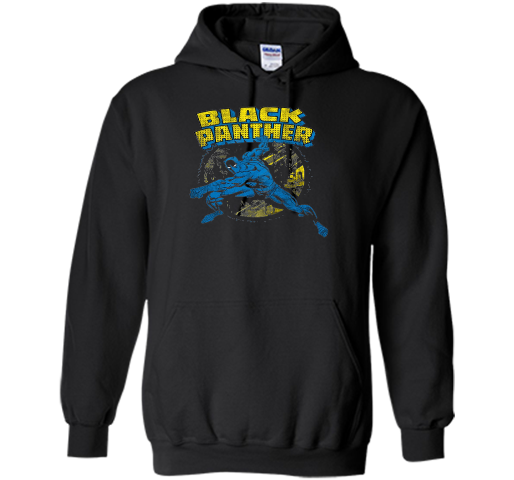 Black Panther Retro Graphic T-Shirt