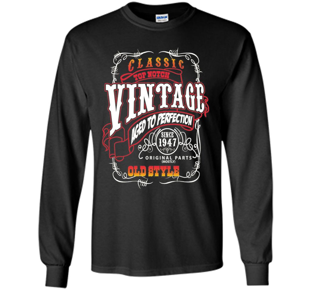 Vintage 1947 Aged To Perfection.69 Years Old Birthday Gifts