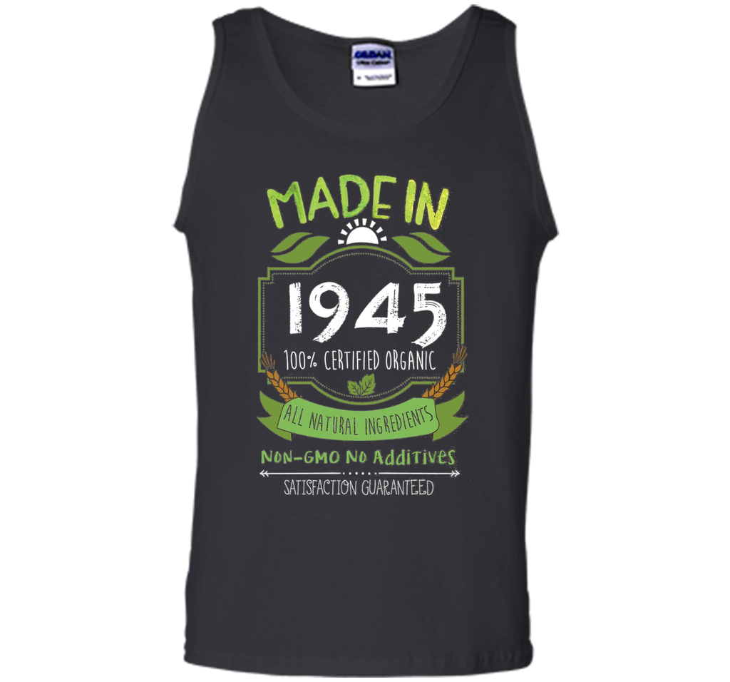 Made In 1945 Organic 71st Birthday 71 Years Old Gift T-Shirt