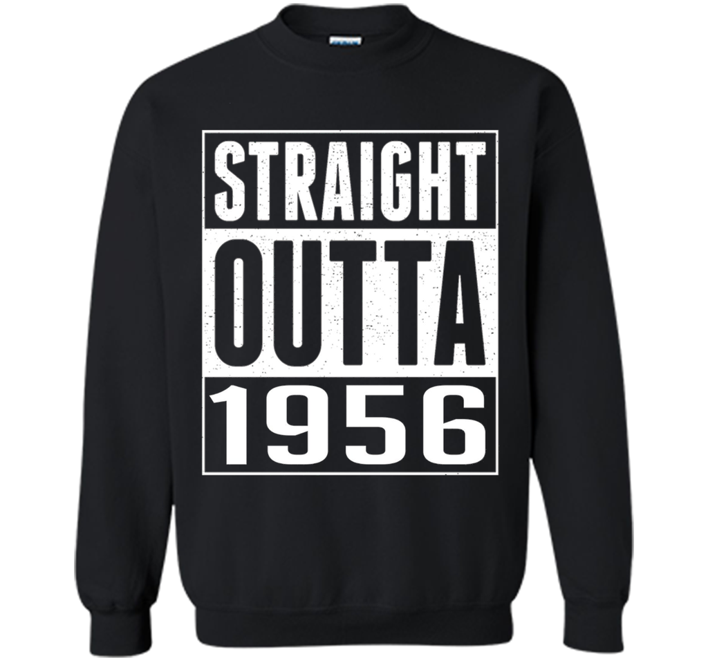 61th Birthday Gift T-Shirt STRAIGHT OUTTA 1956 Shirt