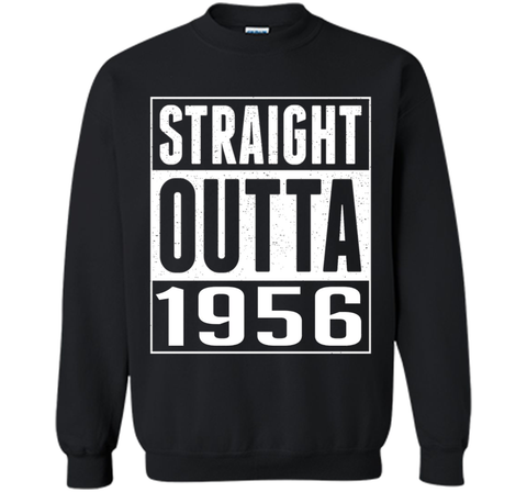 61th Birthday Gift T-Shirt STRAIGHT OUTTA 1956 Shirt