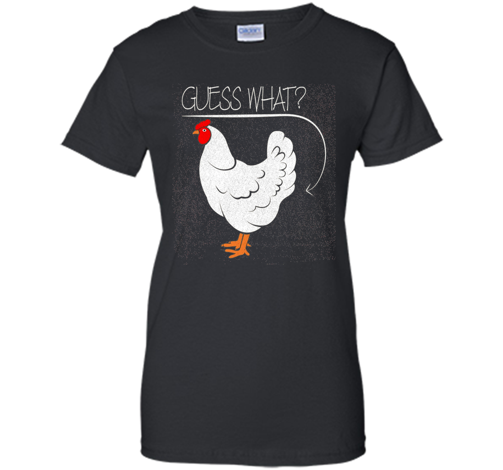 Guess What? Chicken Butt Graphic T-Shirt