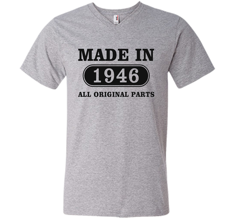 70th Birthday Gift, Made in 1946 All Original Parts T-Shirt