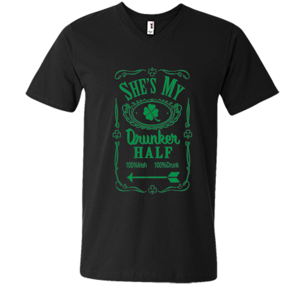 Irish Tshirt - She's My Drunker Half Shirt