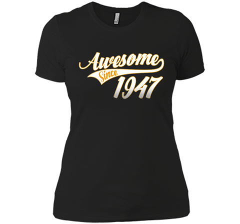 Awesome Since 1947, 69th Birthday Gift T Shirt