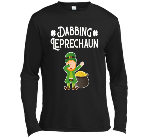 Dabbing Leprechaun St. Patricks Day T-Shirt For Boys Girls