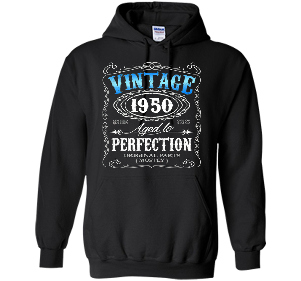 Vintage 1950 aged to perfection 66th birthday gift t shirt