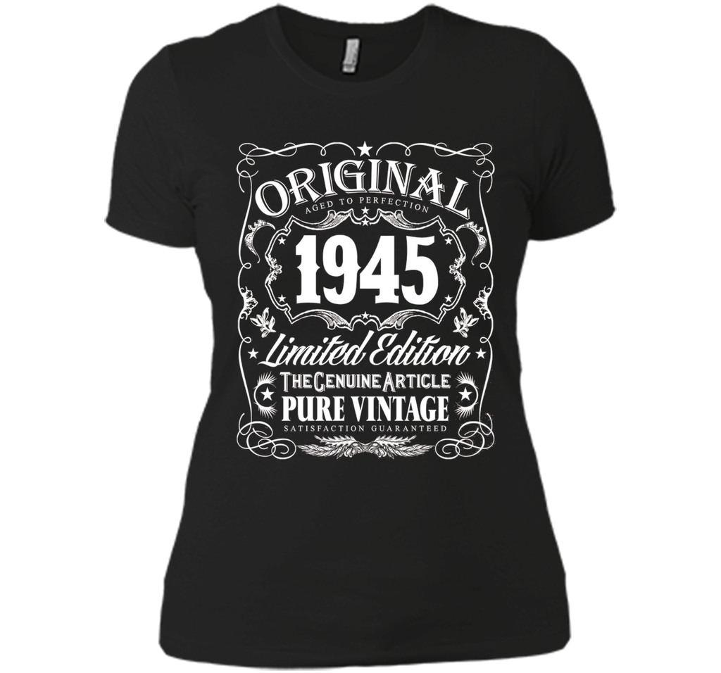 Original 1945 Aged To Perfection 71st Birthday T-Shirt
