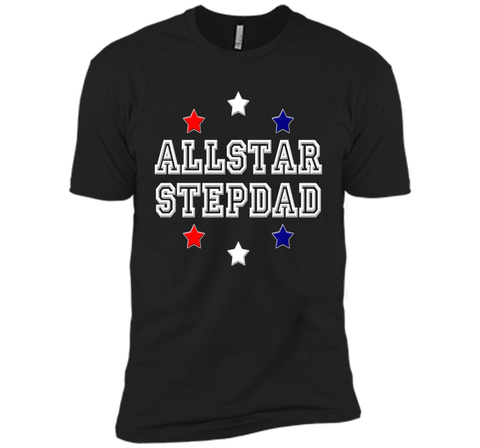 Allstar Stepdad Funny Father's Day Holiday or Gift T-Shirt