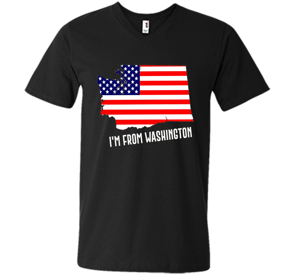 Proud of Washiongton  -US flag Independence day