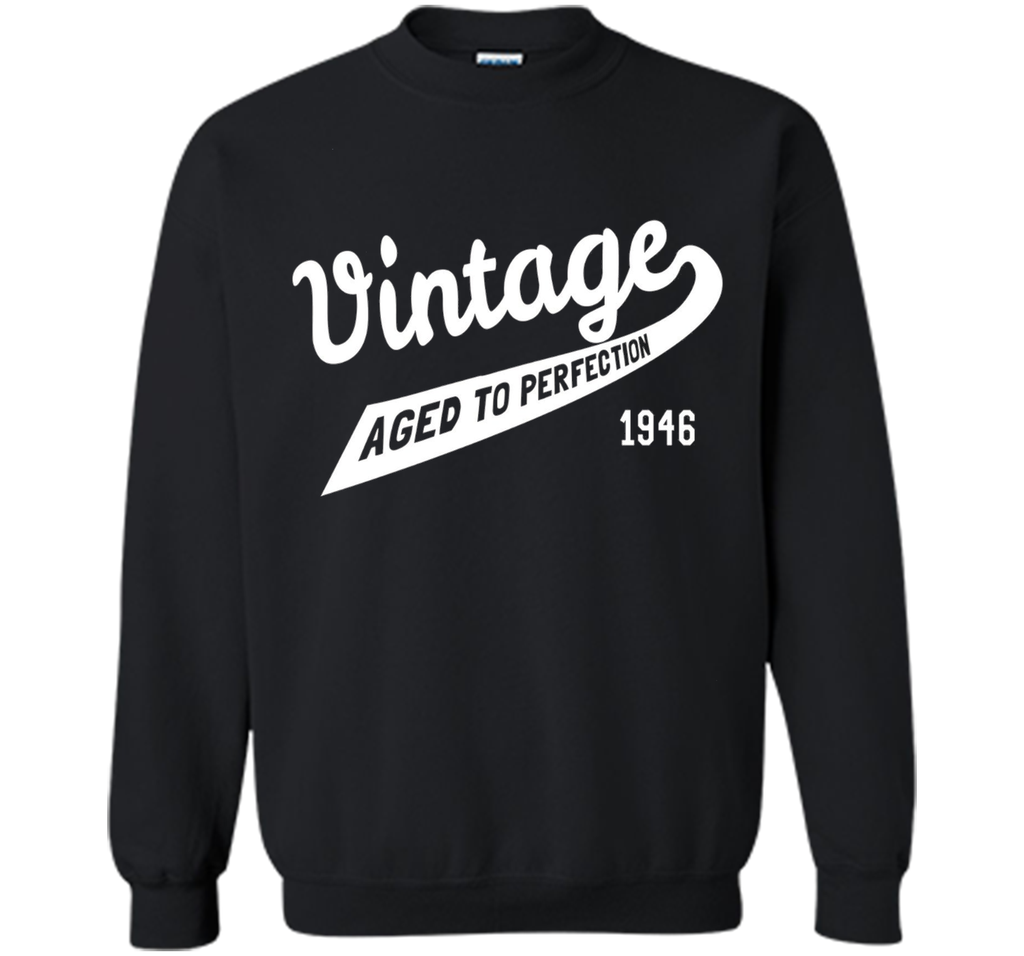 Vintage Aged to Perfection Gift 1946 70th Birthday T-Shirt