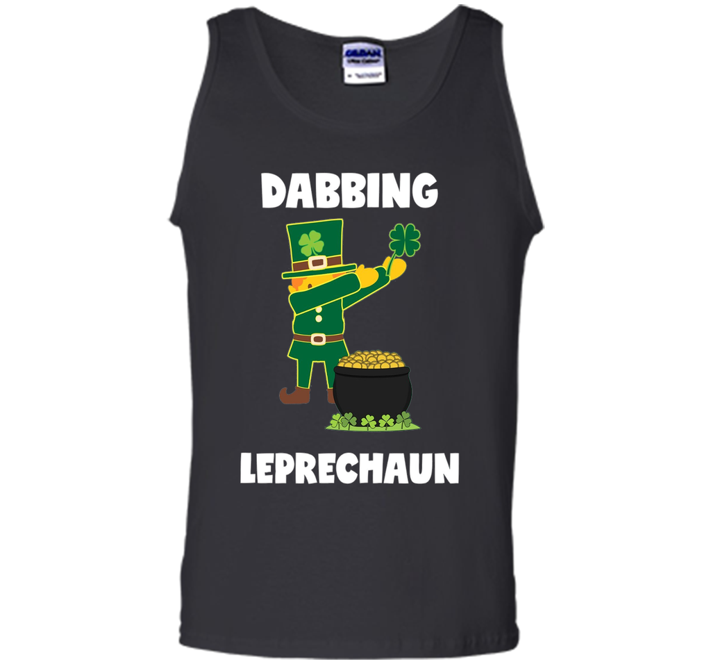 Dabbing Leprechaun St. Patricks Day Tshirt for Boys Girls