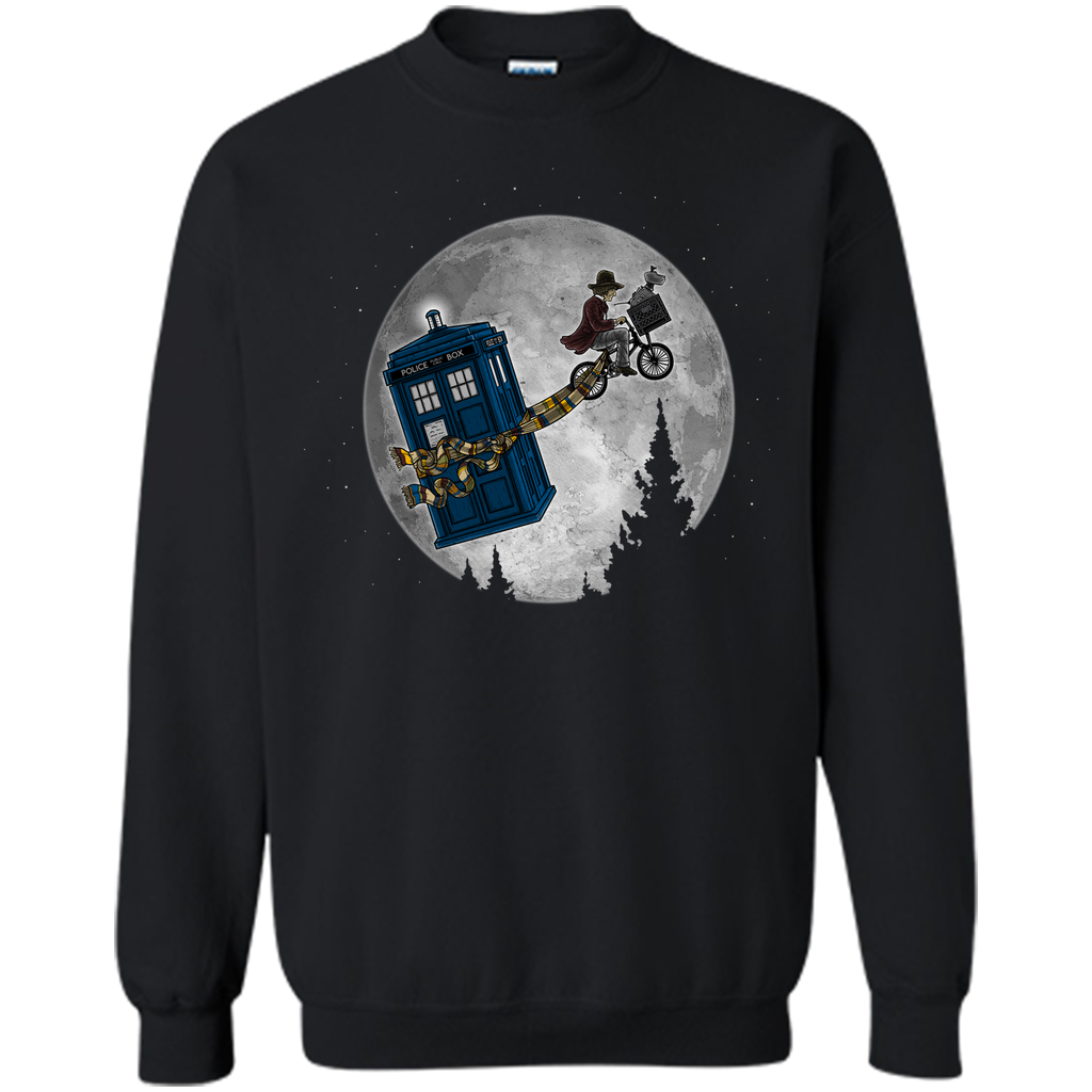 DW the extraterrestrial 4th-Cartoon graphic  T-Shirt