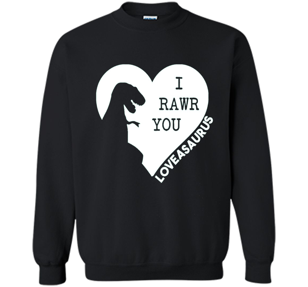 Dinosaur Valentine's Day T-Shirt Dino Valentines Boys Girls