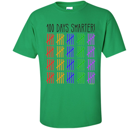 100 Days Smarter Counting 100th Day Teacher/Kids T-Shirt