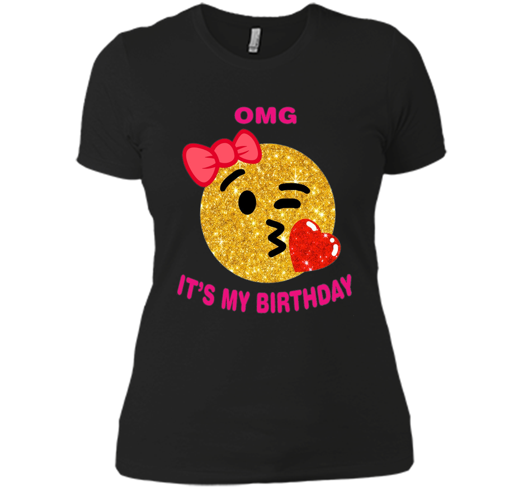 It's My Birthday Emoji Pink Shirt