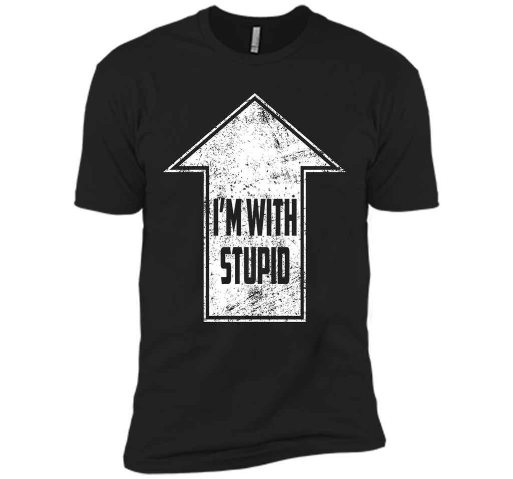 I'm with Stupid T-Shirt