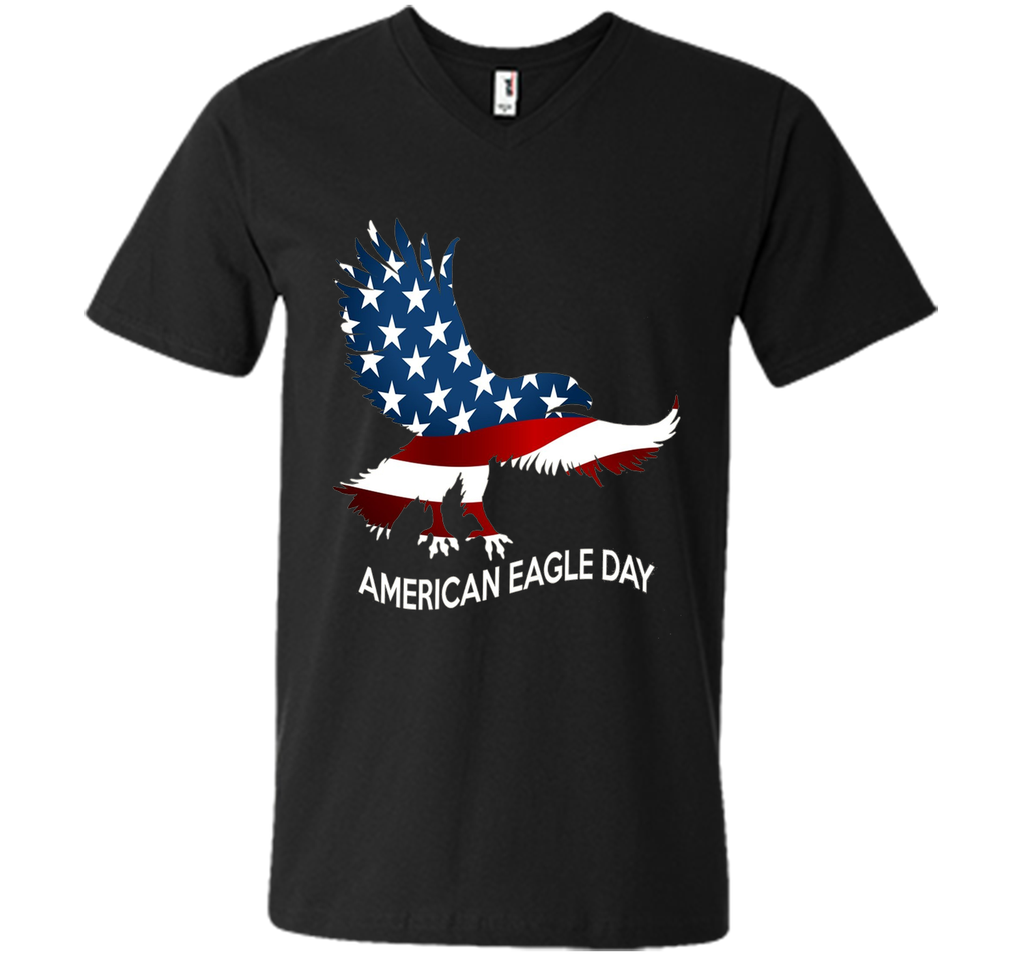 American Eagle Day Flag T Shirt, Gift For Amwrican Eagle Day