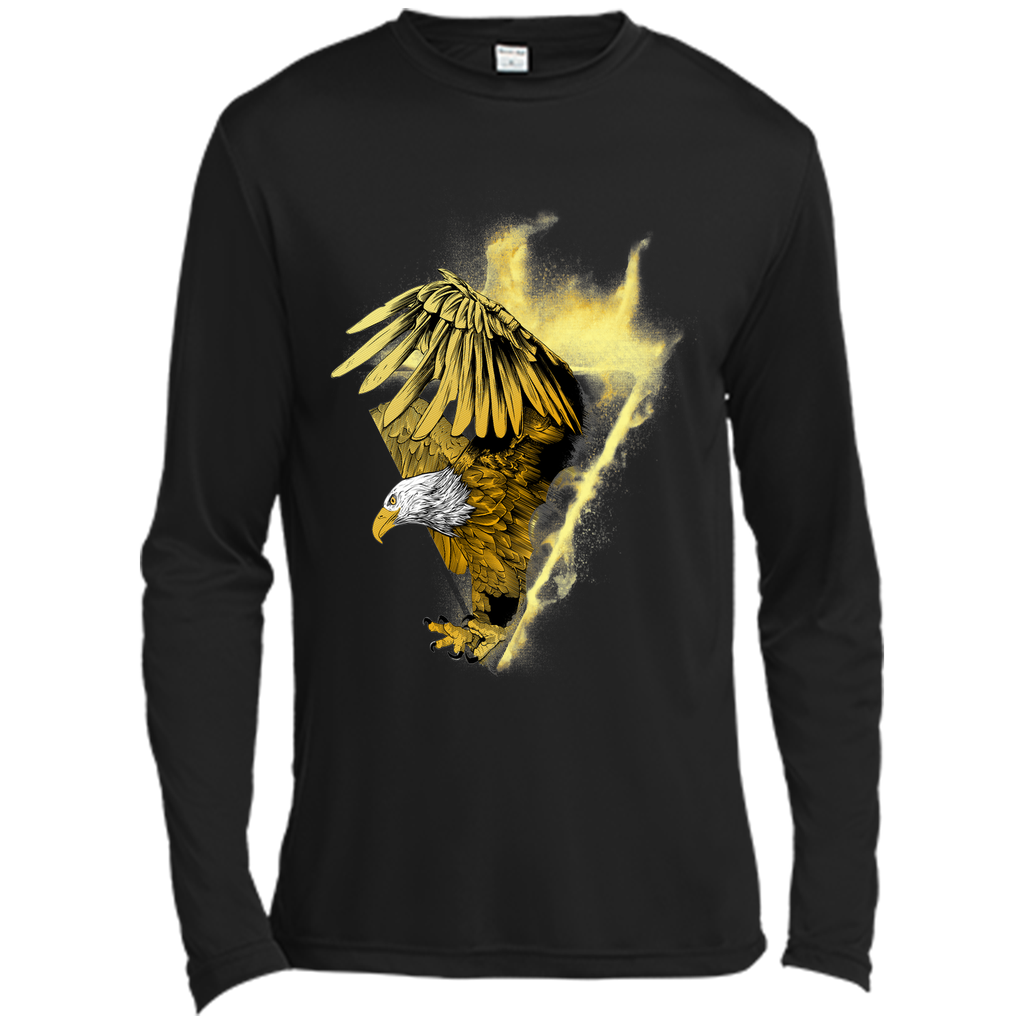 Eagle in flames-Cartoon graphic T-Shirt
