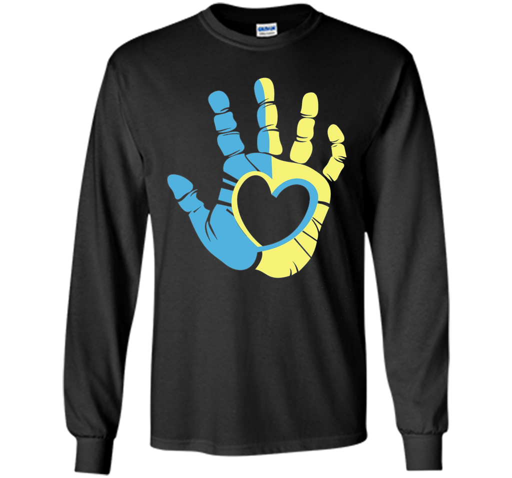 Down Syndrome Awareness Hand Unisex Tshirt