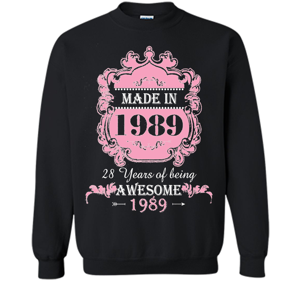 Made In 1989 T Shirt- 28 Years Old Shirt 28th Birthday Gift