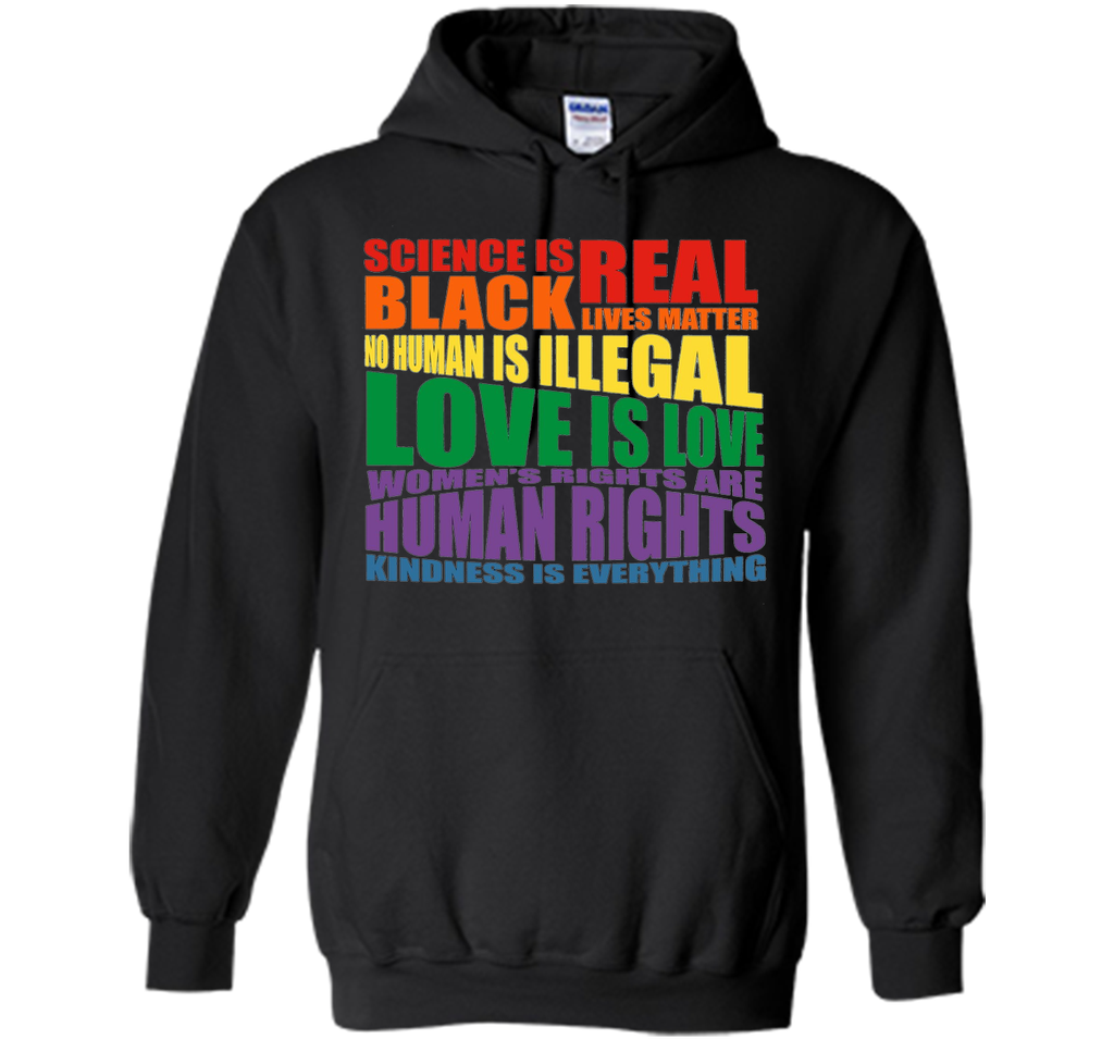 Men & Women's Science Is Real LGBT T-shirt Equality Feminist cool shirt
