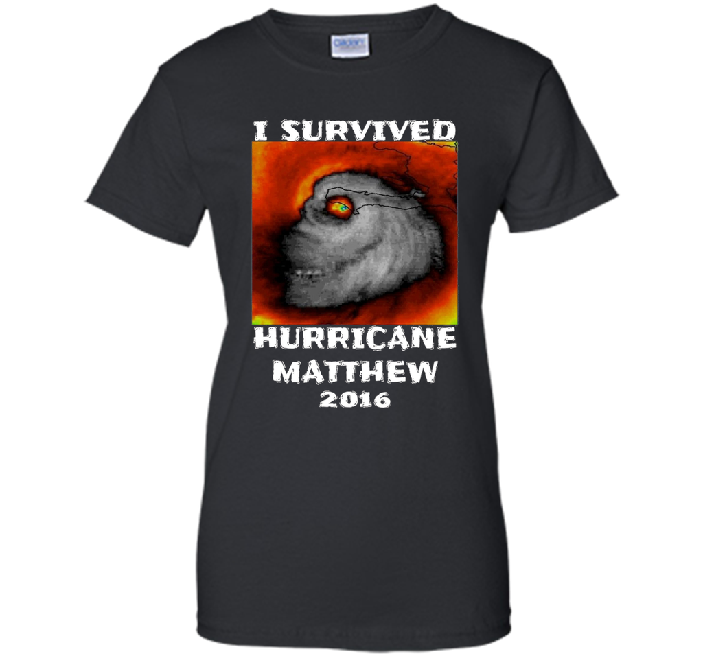 Hurricane Matthew T Shirt I Survived Hurricane Matthew 2016