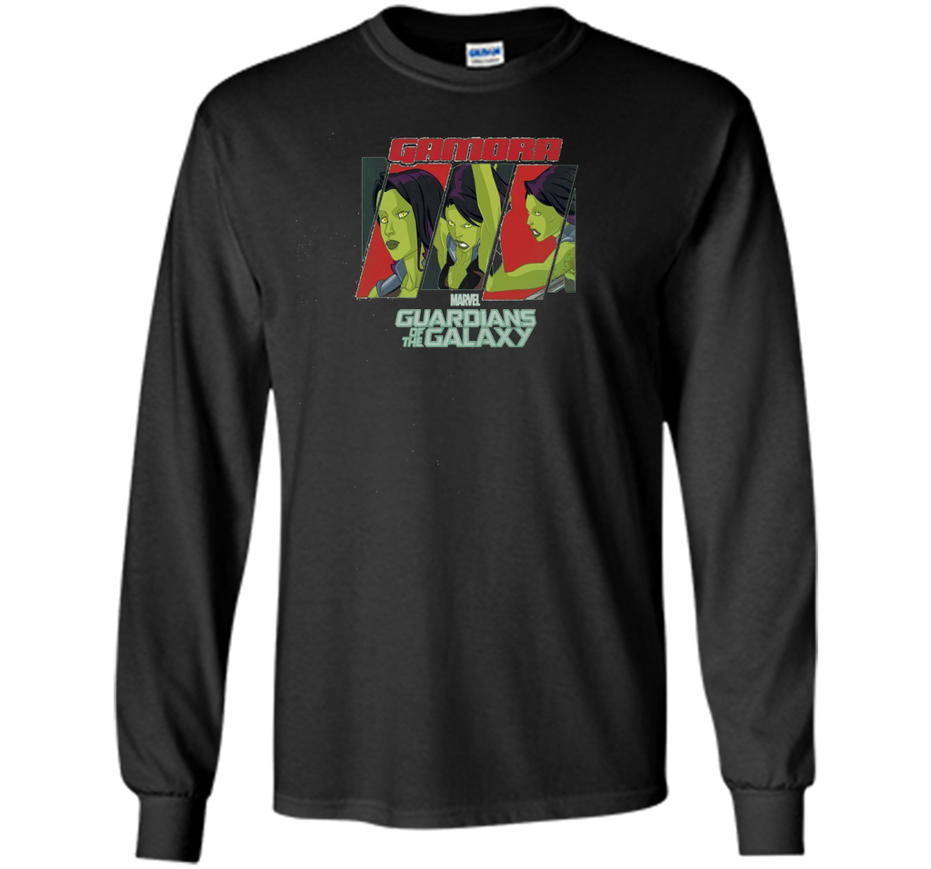 Marvel Gamora Guardians of the Galaxy Panels Graphic T-Shirt