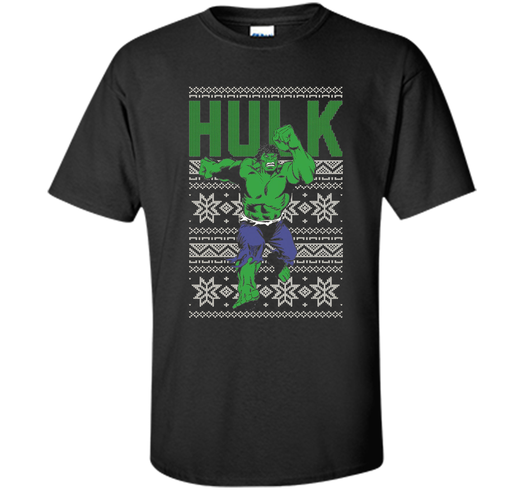 Hulk Ugly Christmas Sweater Graphic T-Shirt