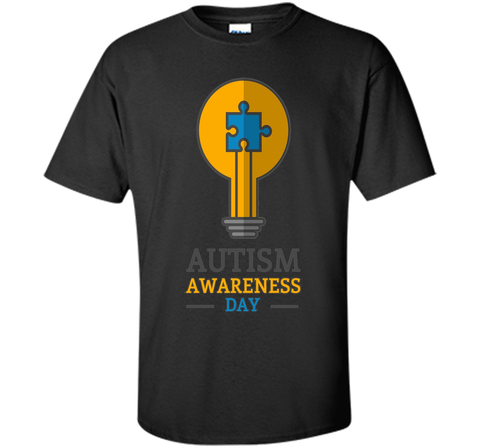 Autism Awareness Day Light It Up Blue T-Shirt