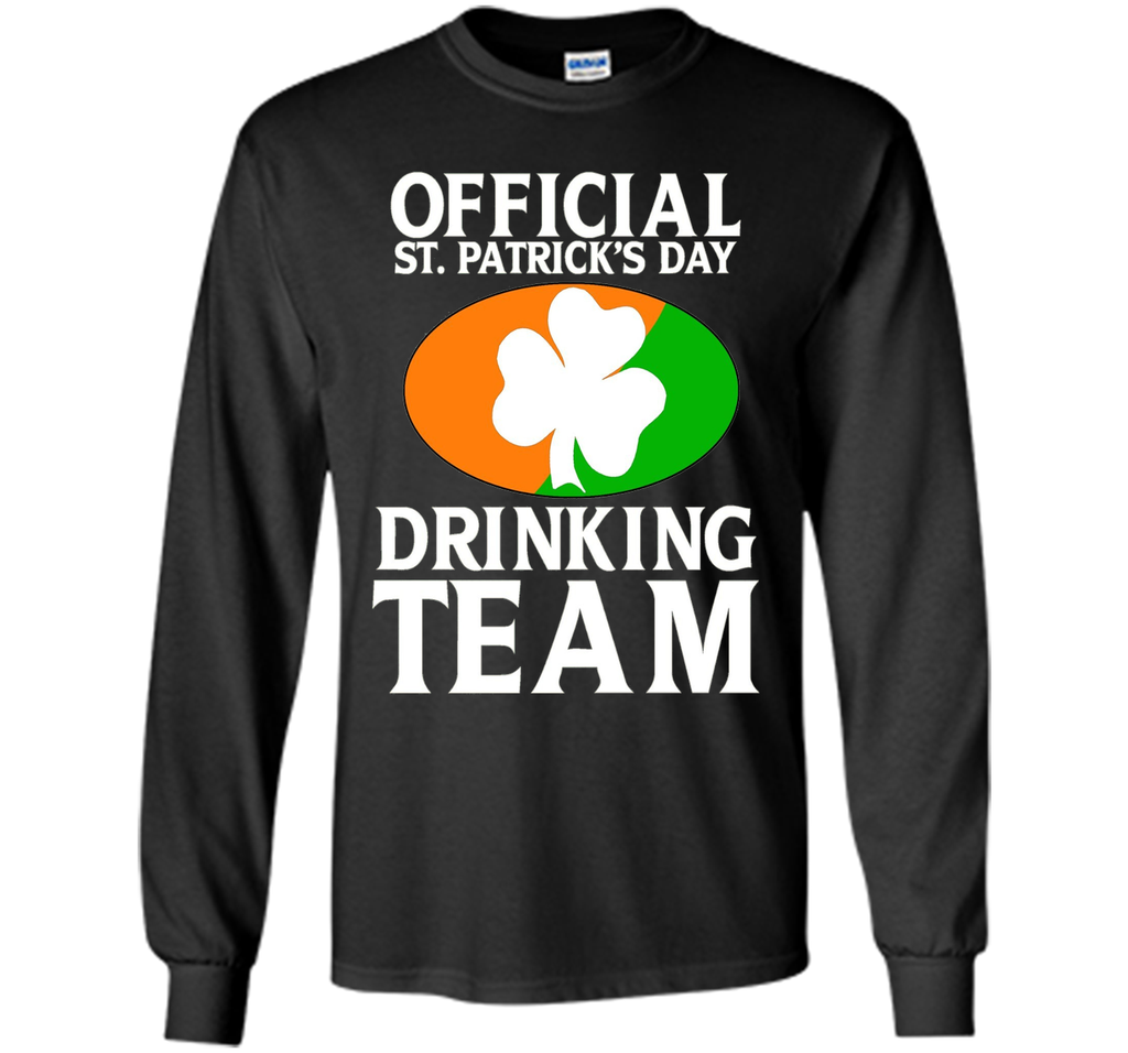 Official St. Patrick's Day Drinking Team Funny T-Shirt