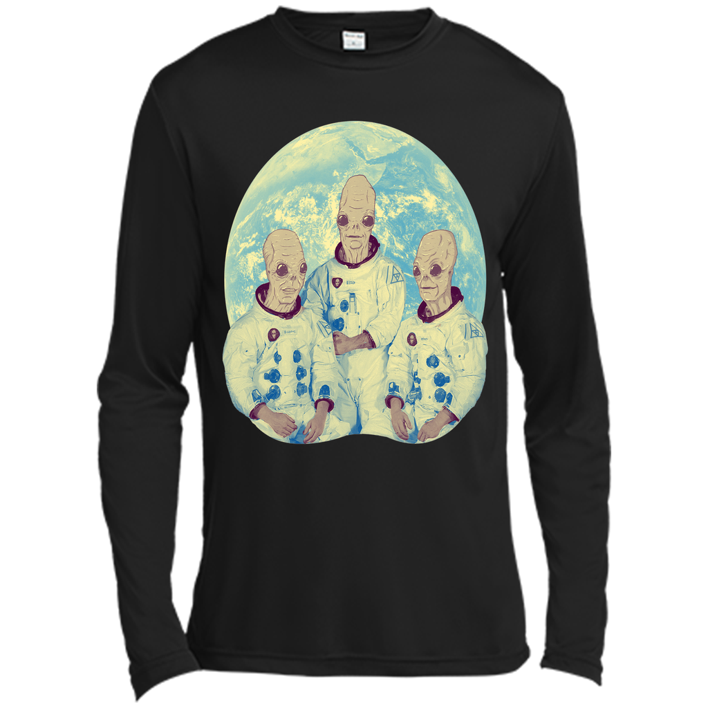 Earth Landing-Cartoon graphic T-Shirt