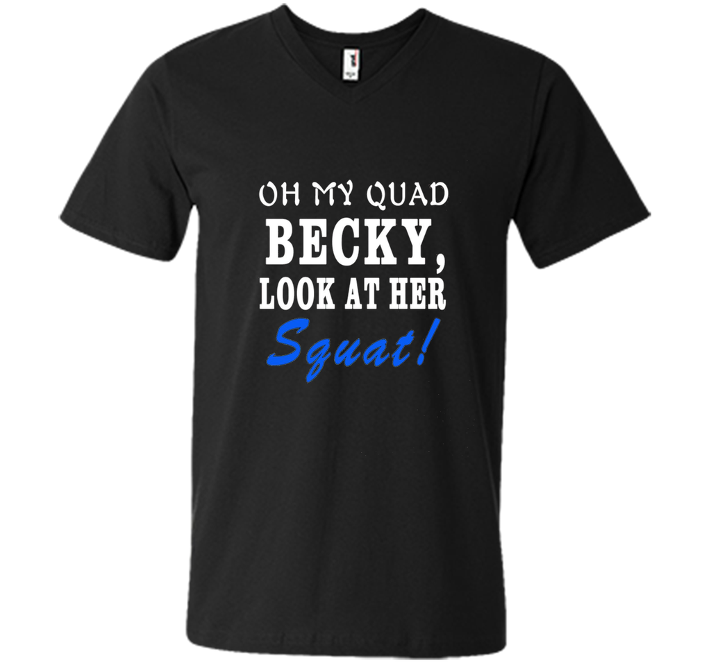 Oh My Quad Becky squat t-shirt sdf