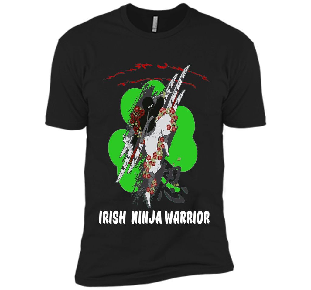 IRISH NINJA WARRIOR SAINT PATRICK'S DAY T SHIRTS