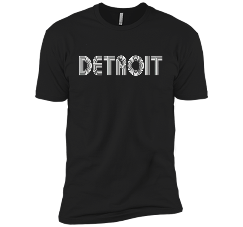 Detroit Michigan Retro - Motor City, Midwest T-Shirt