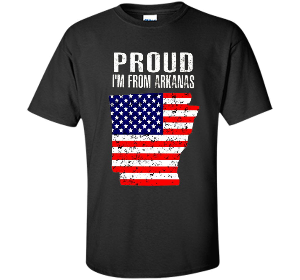 Proud of Arkanas  -US flag Independence day Tshirt