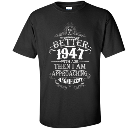 69th Years Old 1947 Vintage Awesome T-Shirt Gift Birthday