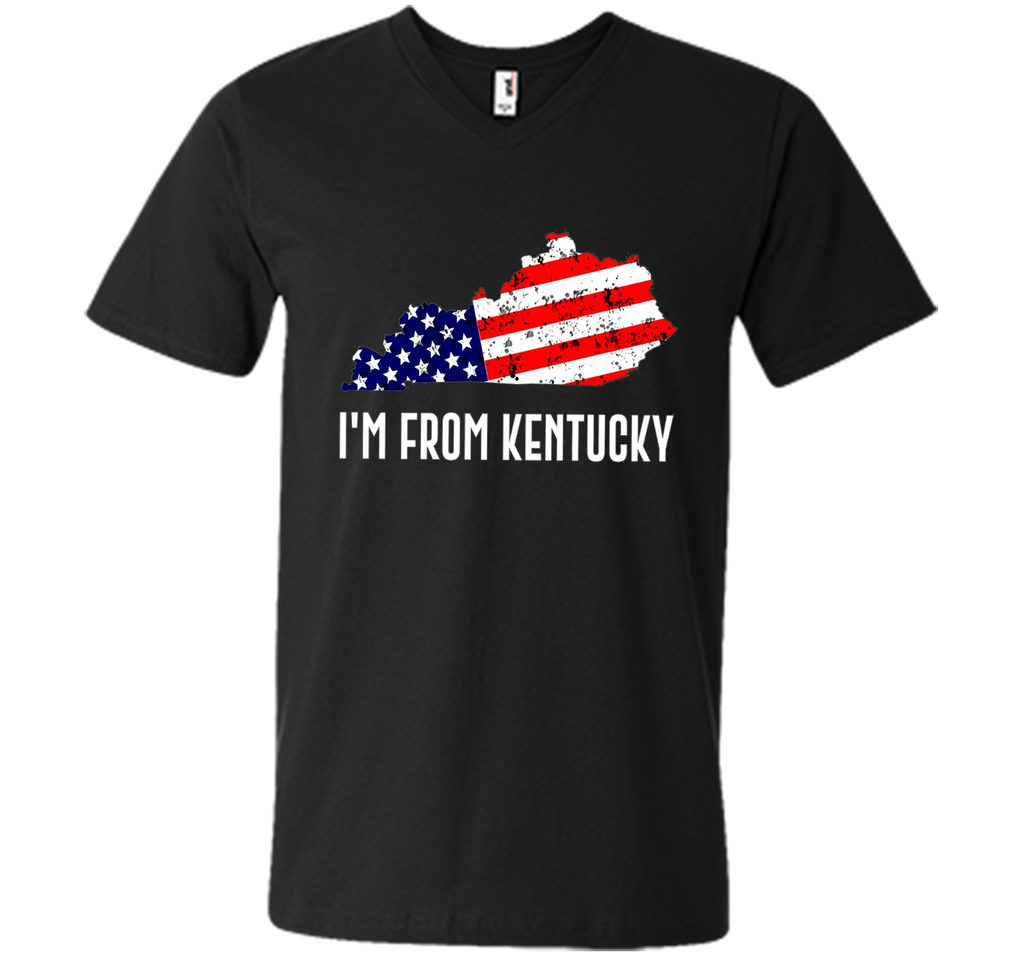 Proud of Kentucky-US flag Independence day Tshirt