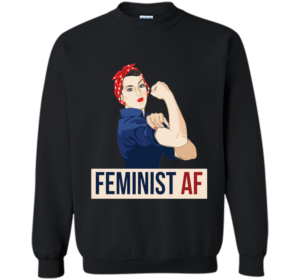 Feminist AF shirt rosie riveter Feminism teeshirt
