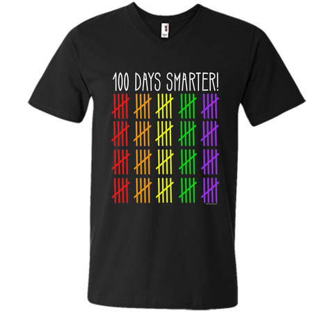 100 Days Smarter Counting Hash Marks Days of School T-Shirt