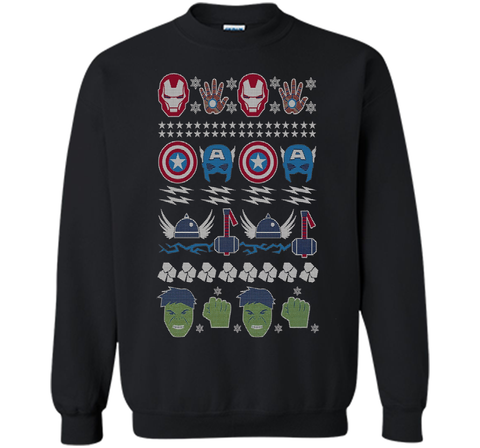 Avenger Winter Ugly Christmas Sweater Graphic T-Shirt