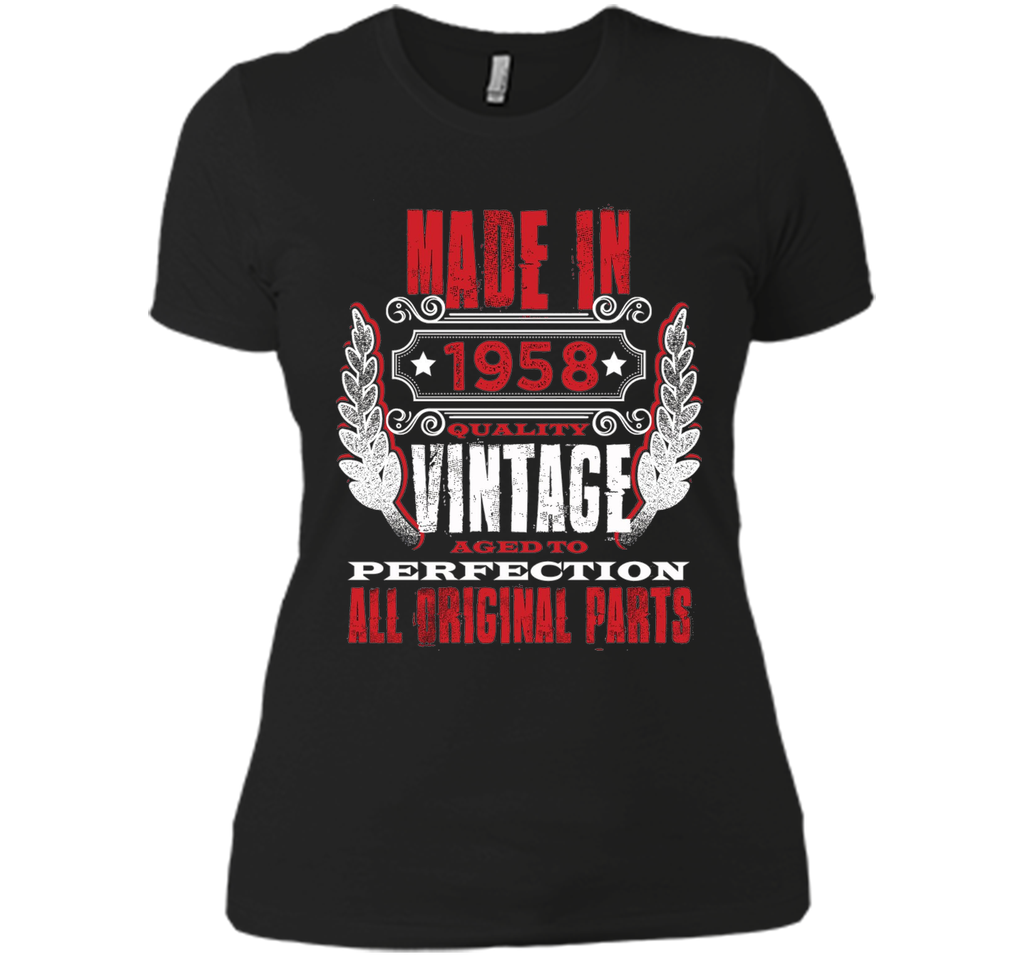 Made In 1958 Vintage 58th Birthday 58 Years Old Gift T-Shirt