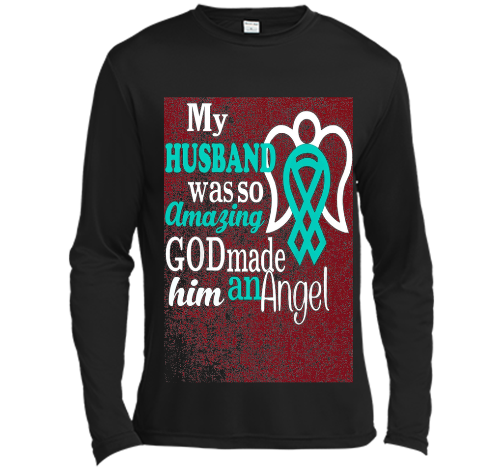 my husband was so amazing god made him an angel shirt