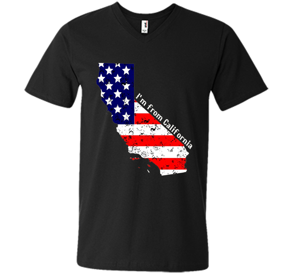 Proud of California USA flag Independence day Tshirt